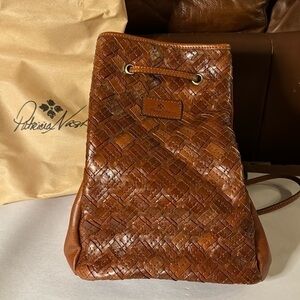 Patricia Nash Braided Leather‎ Drawstring Bag - Tierce
